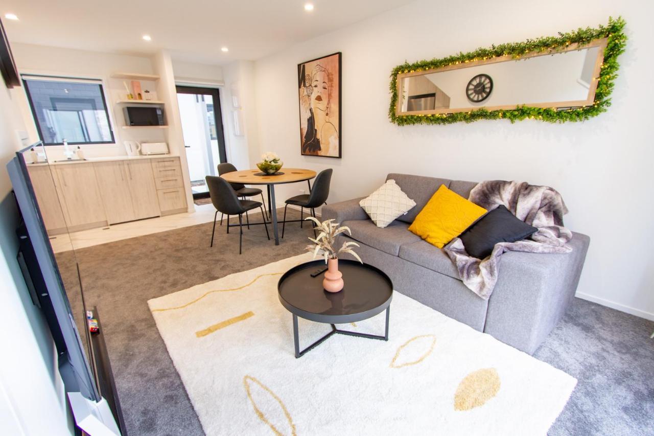 Glamorous 2 Bed Cbd Townhouse W/King Bed Christchurch Kültér fotó