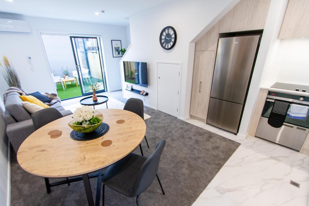Glamorous 2 Bed Cbd Townhouse W/King Bed Christchurch Kültér fotó