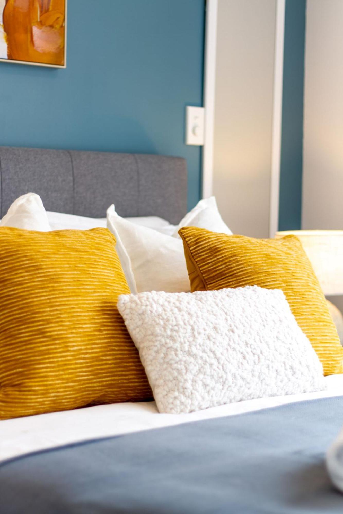 Glamorous 2 Bed Cbd Townhouse W/King Bed Christchurch Kültér fotó